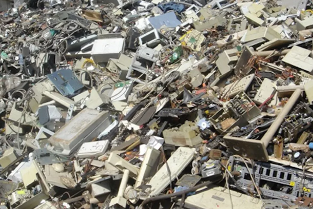 e waste dump